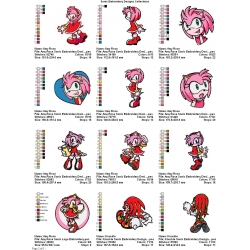 Sonic Embroidery Designs Collections 02